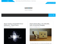 Tablet Screenshot of geddem.com